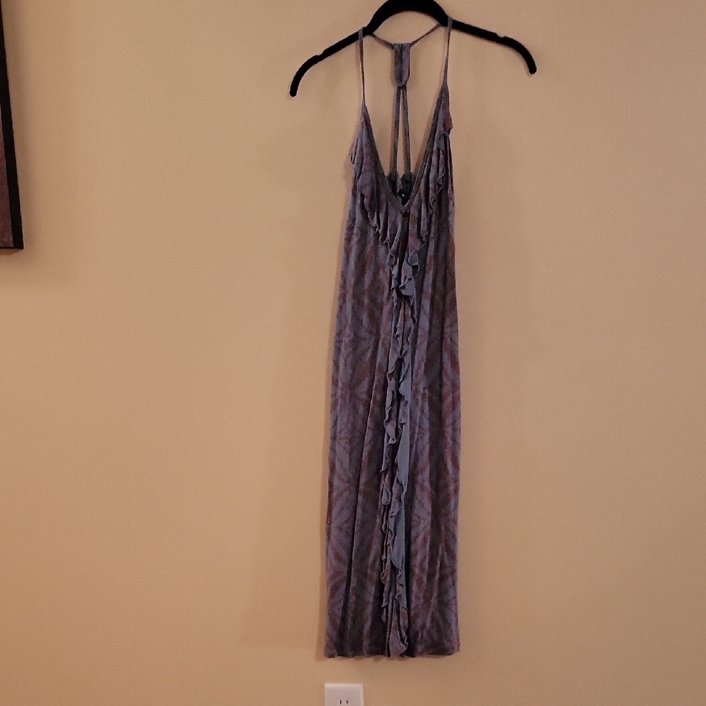 Elegant Purple Maxi Dress